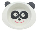 Ebros Panda 5 Piece Organic Bamboo Dinnerware Set For Kids Children Toddler Baby