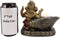 Ebros Lord God Ganesha with Modaka Bowl of Sweets Votive Candle Holder Figurine