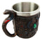 Ebros Egyptian Eye Of Horus Amulet Wedjat Mug Drink Coffee Cup Winged Scarab Beetle