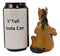 Caffeine Addict Brown Horse Drinking Coffee Eyeglass Spectacle Holder Statue
