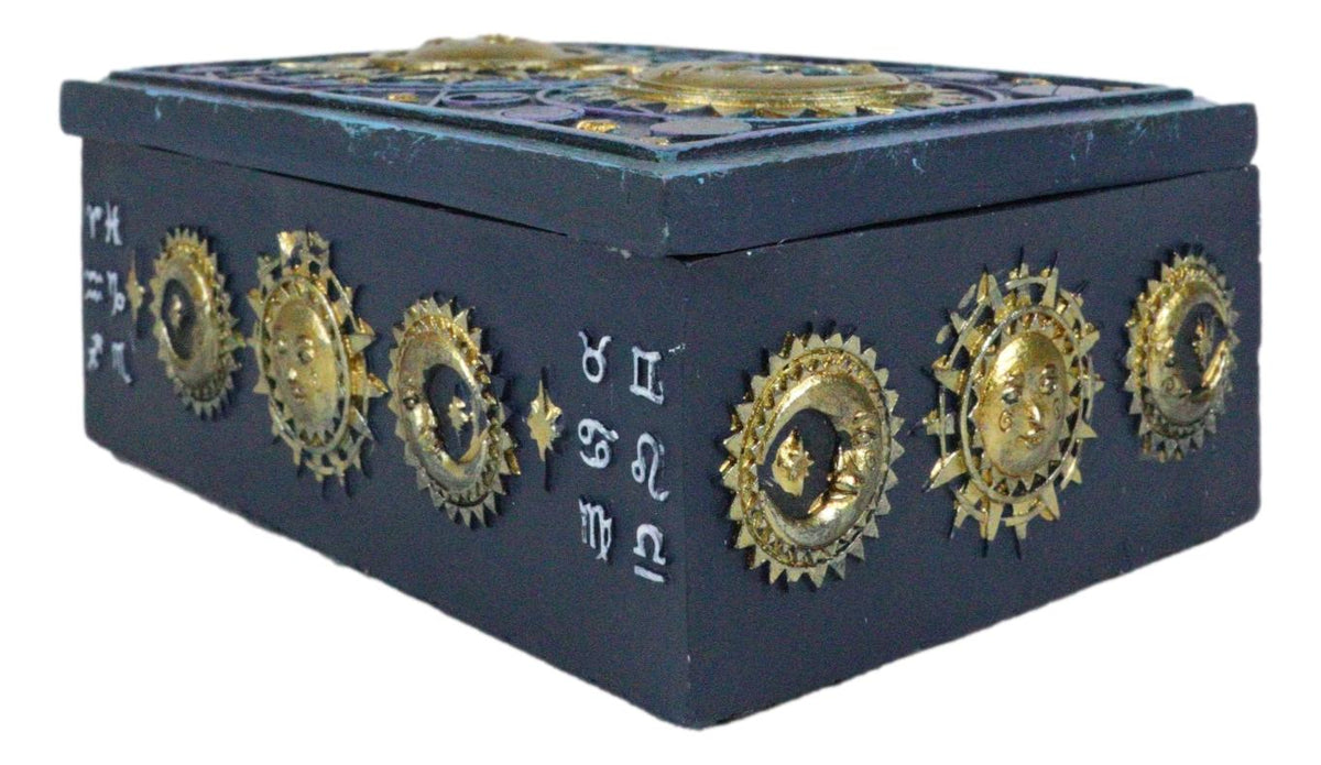Fortune Telling Celestial Astrology Sun And Moon Tarot Cards Decorative Box
