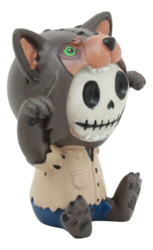 Ebros Furrybones Wolfie The Werewolf Figurine Small 3 Inch Furry Bones Werewolf - Ebros Gift