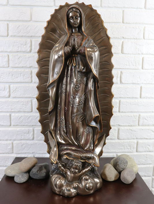 Ebros 19" Tall Large Catholic Blessed Virgin Our Lady of Guadalupe Statue Holy Mother