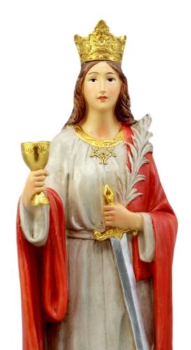 Ebros Catholic Church Holy Great Martyr Patron Saint Barbara Figurine 12"H