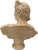 Ebros 32" Tall Large Ancient Classical Baroque Greek Roman God Apollo Belvedere Head Bust Antique Artifact Vatican Replica Decorative Statue in Museum Gallery Home Decor Sculpture - Ebros Gift