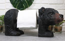Ebros Darling Black Bear Cub Toilet Paper Body Holder Hanging Or Standalone Figurine