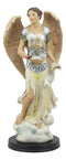 Ebros Catholic Church Archangel Saint Gabriel Statue 12.25" Tall Angel Messenger of God Holding The Scroll Revelation of Gabriel Decorative Figurine