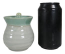 Pack Of 2 Green Japanese Tenmoku Glazed Porcelain Vinegar Soy Sauce Dispensers
