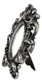 Victorian Floral Scrollwork Ornate Vanity Dressing Desktop Table Mirror Accent