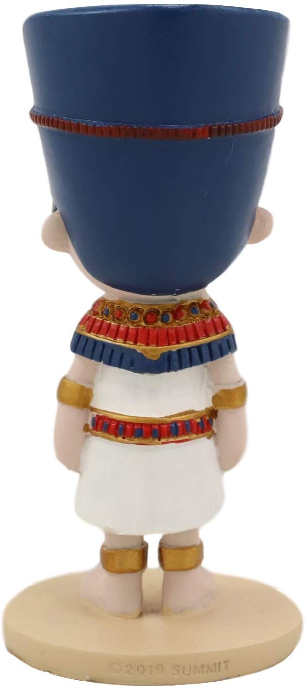 Ebros Weegyptians Egyptian Chibi Queen Nefertiti Statue 4" Tall Figurine