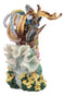Coastal Decor Lady Unicorn Statue 8"Tall Josephine Wall Mermad Fairy Figurine