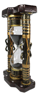 Ebros Endless Time Shifting Warp Column Tower Steampunk Gearwork Sand timer