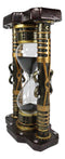 Ebros Endless Time Shifting Warp Column Tower Steampunk Gearwork Sand timer