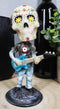 Ebros 7" Tall Day of The Dead Bobblehead Electric Bass Player Figurine Collectible