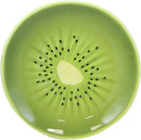 Ebros 8.25" Wide Kiwi Fruit Shaped Serving Plate or Dining Dish Platter SET OF 2