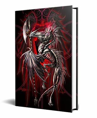 Dragon Fantasy LichBlade Skeleton Dragon Embossed Journal Diary Notebook