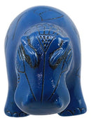 Ebros Small Egyptian Goddess Taweret Statue 3"Long Blue Nile River Hippopotamus