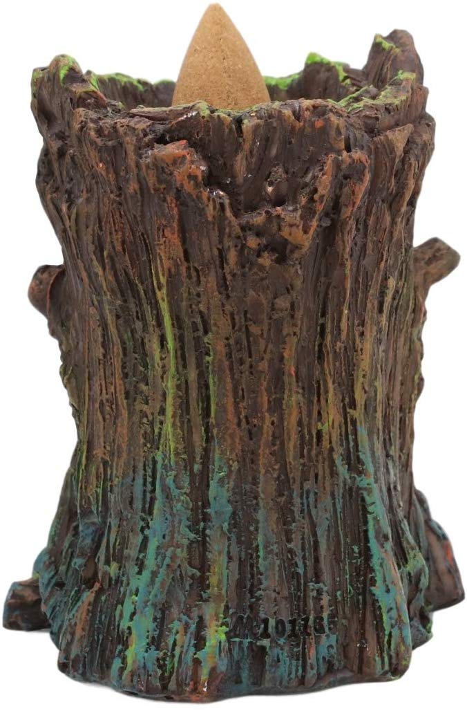 Ebros Cernunnos Greenman Ent Backflow Incense Cone Burner Statue 3.25" H Decor