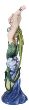 Large Nautical Ocean Dancing Mermaid Statue 26"H Goddess Venus Rising Figurine