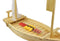 Ebros Japan Omakase Sashimi Sushi Serving Plate Boat Display (Large 35.25"Long)