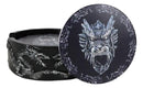 Oriental Dragon King Dueling Dragons Coaster Set Holder With Four Coasters