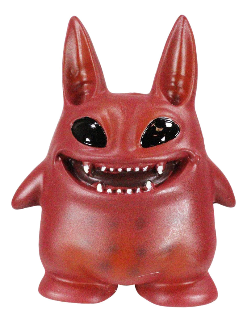 Underbedz Red Devil Fire Ball Blaster Umbie Monster Mini Collectible Figurine