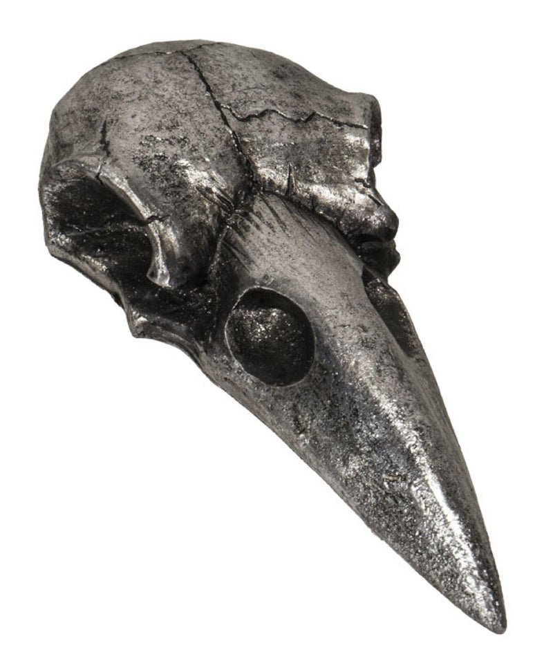 Edgar Poe Nevermore Gothic Raven Crow Skull Decorative Macabre Hand Mirror