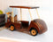 Hand Made Wood Retro Classic Style Golf Cart Pit Car Wine Holder Figurine Decor