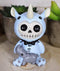 Ebros Furrybones Buster Figurine in Rhinoceros Costume 3" Tall Collectible