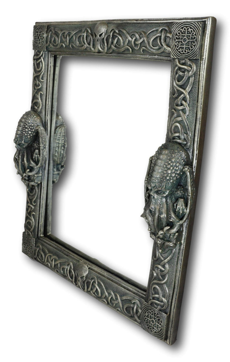 Nautical Sea Monster Kraken Cthulhu Octopus Tentacles Wall Mirror Plaque 18.75"H