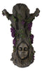 Celtic Forest Tree Ent Greenwoman Bacchus Wine Glasses and Bottle Holder Valet