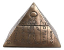 Ebros Ancient Egyptian Isis Sekhmet Horus Anubis Pyramid Jewelry Trinket Box 6"L