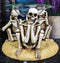 Funny Macabre See Hear Speak No Evil Skeletons Candle Aroma Oil Tart Burner