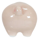 Ceramic Animal Farm Porky Pigs Lover Couple Kissing Salt Pepper Shakers Set