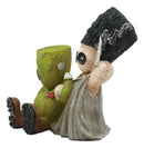 Day Of The Dead True Love Hurts Pinhead Frankenstein Bride And Groom Figurine