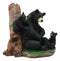 Black Bear Mother And Her Cubs In The Woodlands Statue 6"Tall Nature's Nurture