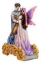 Heavenly Love Prince Charming And Yuletide Fairy Princess Figurine Fantasy Love