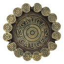 Ebros Wild Western 12 Gauge Shotgun Shells Round Cigarette Ashtray Figurine 4.5"W