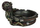 Ebros Victorian Gizmo Steampunk Octopus Ashtray Figurine Nautical Ocean Naval 5.5"L