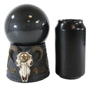 Ebros Pentagram Sigil Sabbatic Goat Baphomet Skull Black Sandstorm Gazing Ball