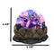 Fire Ice Water And Earth Elemental Dragon Hatchlings Egg Fantasy Coaster Set