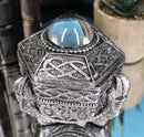 Medieval Fantasy Dragon Claw With Crystal Gazing Orb Ball Decorative Trinket Box