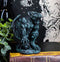 Gothic Winged Gorilla King Kong Prime Gargoyle Crouching Miniature Figurine