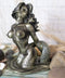 Ebros Aged Bronze Resin Nude Seductive Mermaid Statue 7.25" Tall