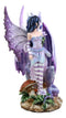 Amy Brown Romantic Twilight Dragon Courting Fairy Figurine Dragons Are Romantic