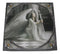 Anne Stokes Prayer Angel Blessings With Excalibur Sword Decorative Jewelry Box With Mirror