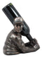 Ebros Focus Home Run Batting Baseball Player Wine Holder Statue 9.5" Long