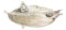 Ebros Fengshui Laughing Buddha Silver Finish Incense Holder 10.5"Long