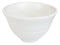 Contemporary Ridged Matte White Jade Melamine Rice Soup Dessert Bowls Pack Of 6