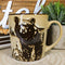 Pack Of 2 Rustic Western Cabin Lodge Forest Grizzly Bear Ceramic Mugs Coffee Cup